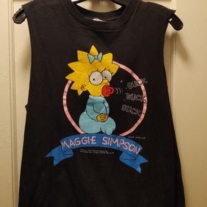 Vintage Maggie Simpson top.